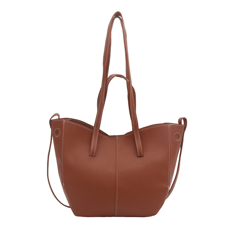 Women's Wing Tote Bag with Large Capacity Retro Shoulder Design