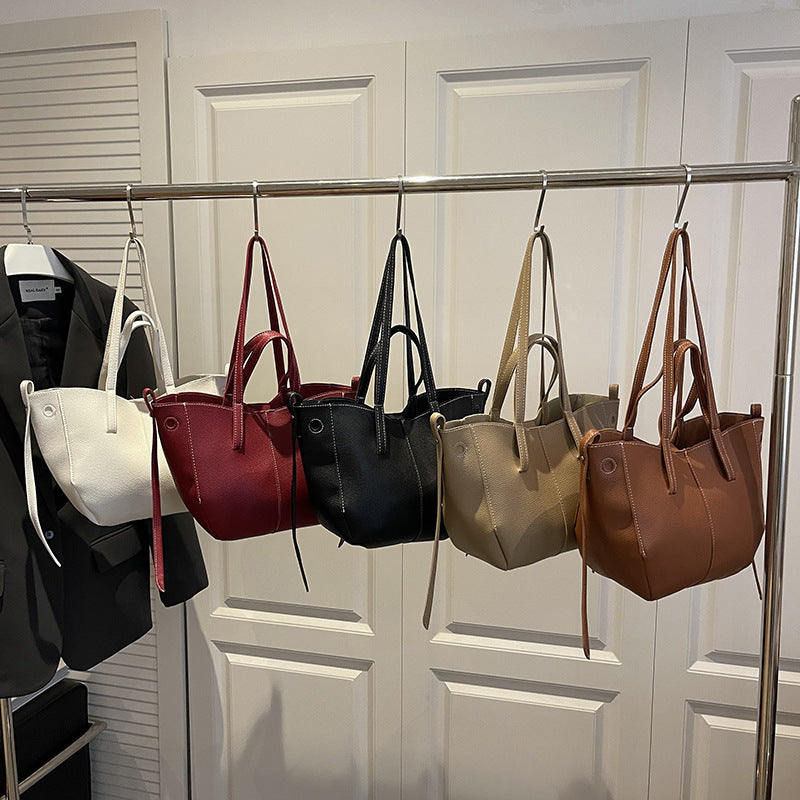 Women's Wing Tote Bag with Large Capacity Retro Shoulder Design
